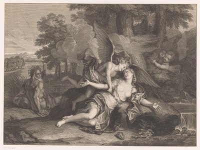 Venus Comforted by Amor by Anonymous