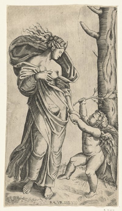 Reconciliation of Minerva and Cupid by Anonymous