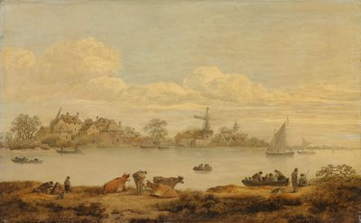 View of a River by Anonymous