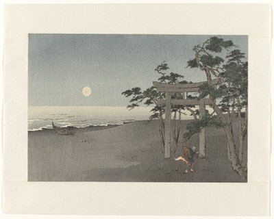 Fisherman on the Coast by Anonymous