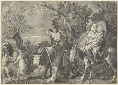 Flight into Egypt by Anonymous