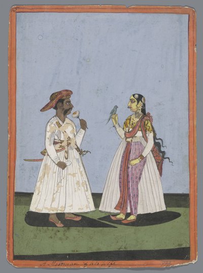 Prince with Dancer by Anonymous