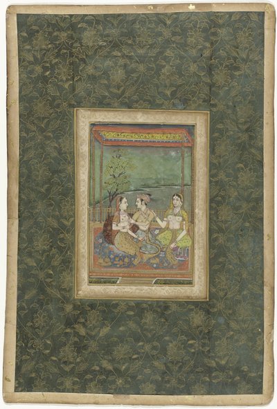 Prince with Two Ladies by Anonymous