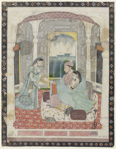 Royal Couple in Palace by Anonymous