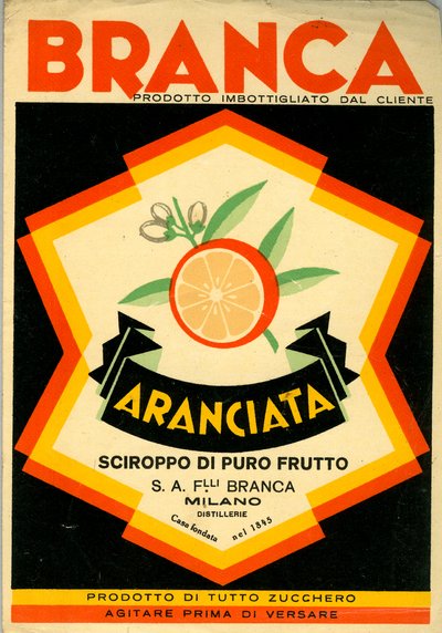Advertisement for Branca Orange Drink by Anonymous Anonymous