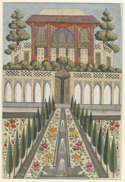 Palace Garden of Hazar Jarib in Aliabad by Anonymous Anonymous