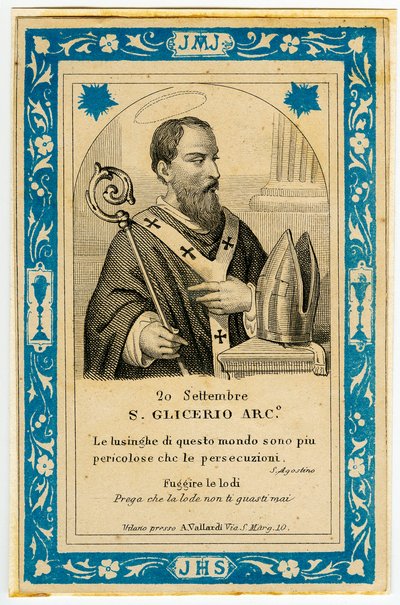 San Glicerio by Anonymous Anonymous