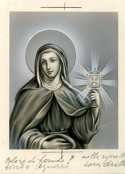 Pious image: The Virgin Mary by Anonymous Anonymous