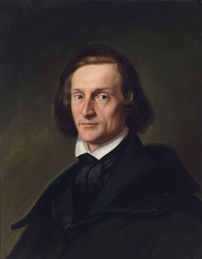 Portrait of Franz Liszt by Anonymous Anonymous