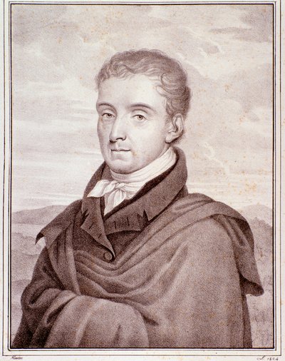 Portrait of Johann Baptist Cramer (engraving) by Anonymous Anonymous