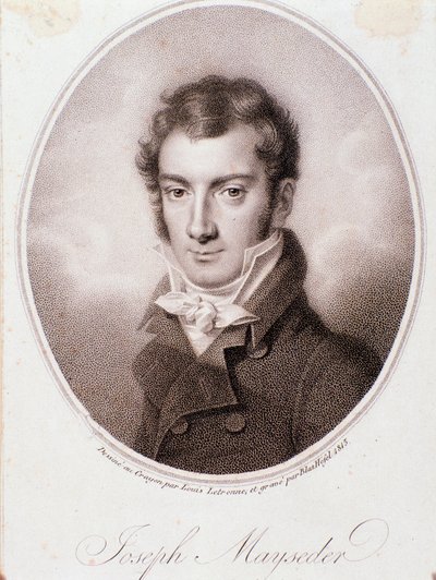 Portrait of Joseph Mayseder by Anonymous Anonymous