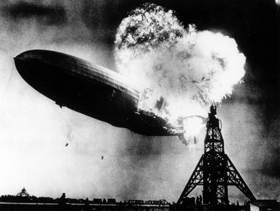 The Hindenburg Disaster May 6 by Anonymous Anonymous