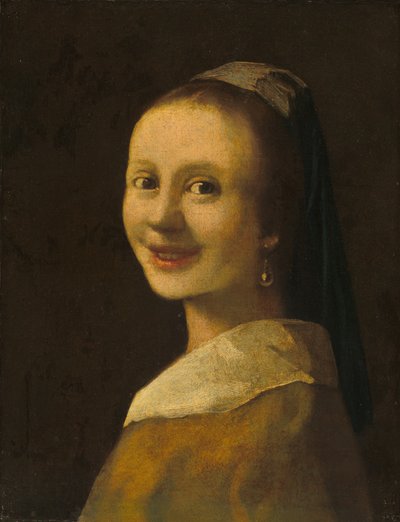 The Smiling Girl by Anonymous Anonymous