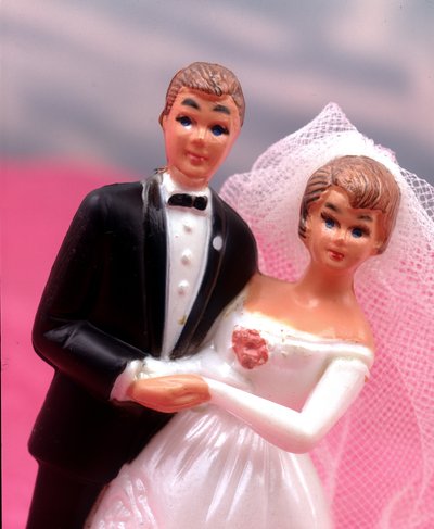 Wedding Cake Figures. by Anonymous Anonymous
