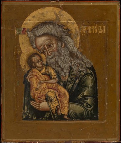 Simeon the God-Receiver, 1800 by Anonymous Russian icon painter