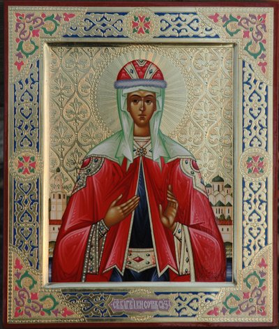 Venerable Sofia of Suzdal by Anonymous Russian icon painter