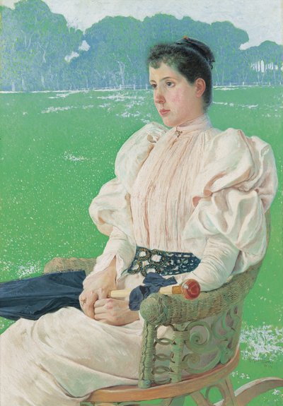 Portrait of a Lady by Anselmo Guinea