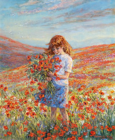 Mandy among the Poppies by Anthea Durose