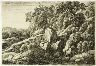 Rocky Landscape by Anthonie Waterloo