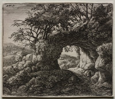 The Pierced Rock by Anthonie Waterloo