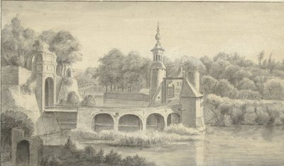 Velperpoort in Arnhem by Anthonie Waterloo