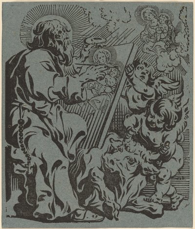 Saint Luke by Anthonis Sallaert