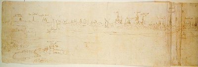 Bruges by Anthonis van den Wyngaerde