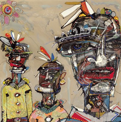 Feathers Forever, 2006 by Anthony Breslin