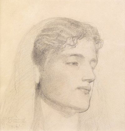 Augusta Jones by Anthony Frederick Augustus Sandys