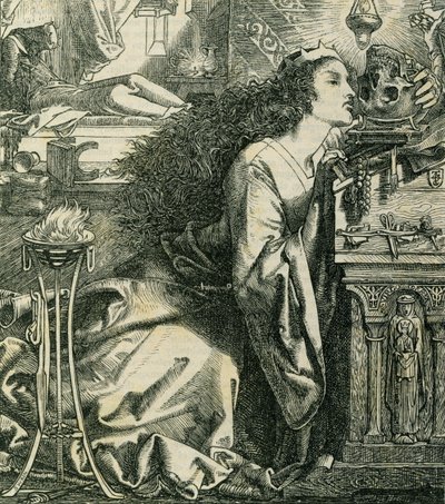 Rosamund, Queen of the Lombards by Anthony Frederick Augustus Sandys