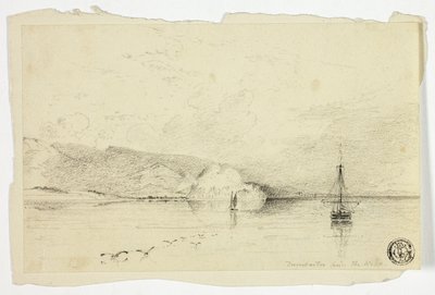 Dunbarton from the West by Anthony Vandyke Copley Fielding