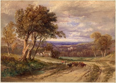 Lanercost Priory by Anthony Vandyke Copley Fielding