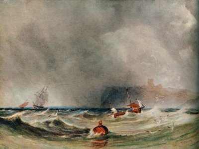 Storm Off Whitby, 1851 by Anthony Vandyke Copley Fielding