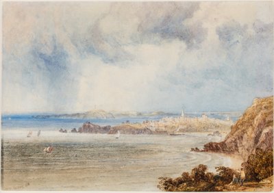 Tenby by Anthony Vandyke Copley Fielding