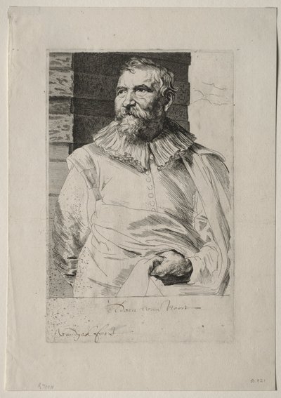 Adam van Noort by Anthony van Dyck