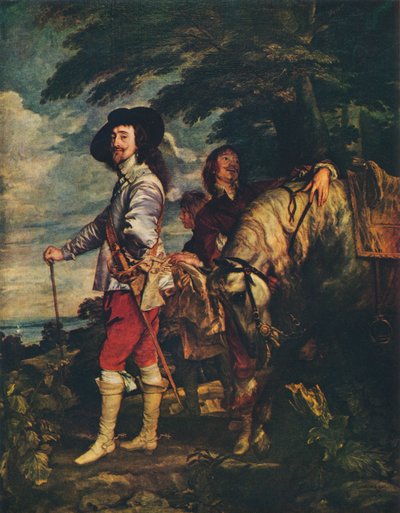 Charles I at the Hunt, c1635 by Anthony van Dyck