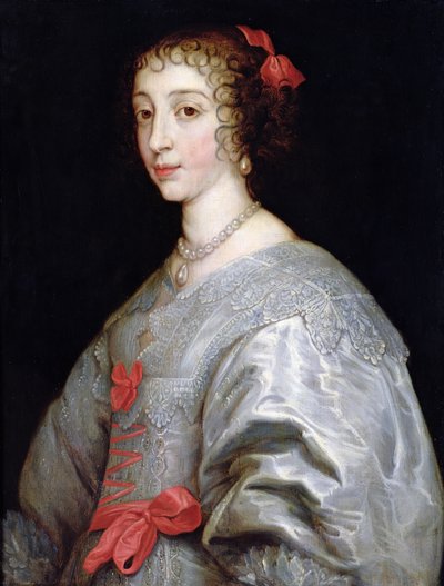 Henrietta-Maria of France (1609-69) by Anthony van Dyck