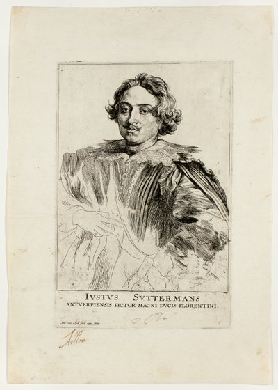 Justus Suttermans by Anthony van Dyck