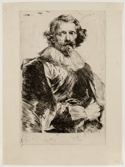 Lucas Vorsterman by Anthony van Dyck