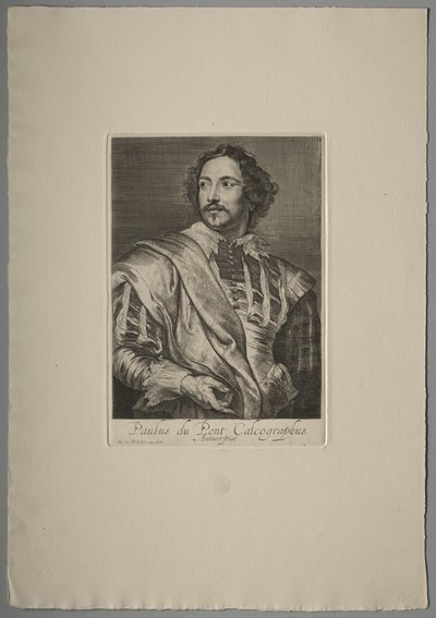 Portrait of Paul du Pont by Anthony van Dyck
