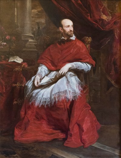 Portrait of Cardinal Bentivoglio by Anthony van Dyck