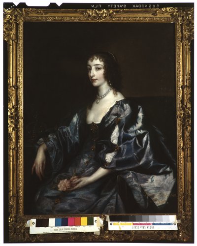Queen Henrietta Maria of England, c.1636-38 by Anthony van Dyck