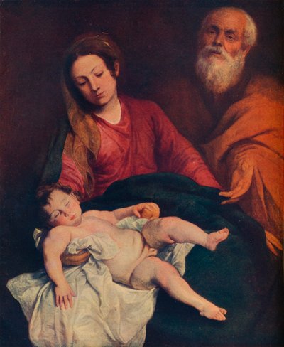 The Holy Family by Anthony van Dyck