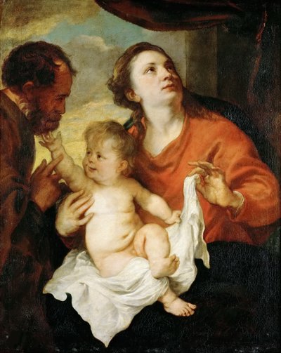 The Holy Family, ca 1627 by Anthony van Dyck