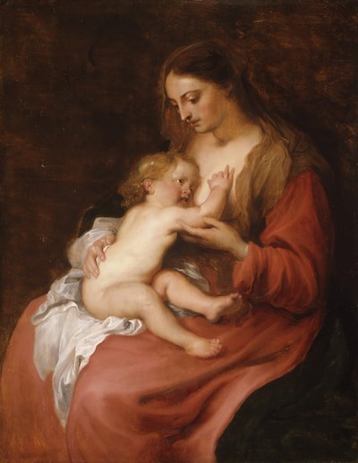 Virgin and Child by Anthony van Dyck