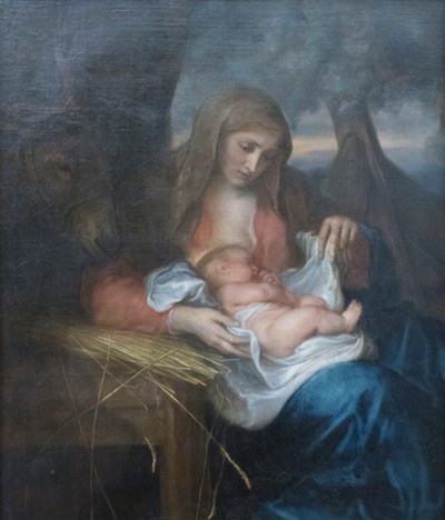 Virgin of the Straw by Anthony van Dyck