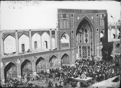 Sipahsalar Mosque, Built 1866, c.1880-1930 by Antoin Sevruguin