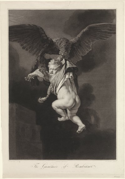 Jupiter and Ganymede by Antoine Cardon