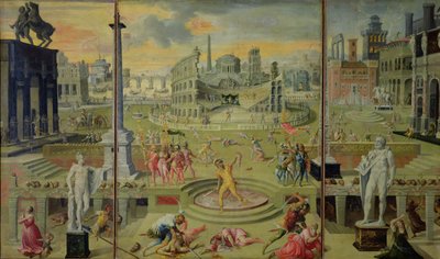 The Massacre of the Triumvirate by Antoine Caron