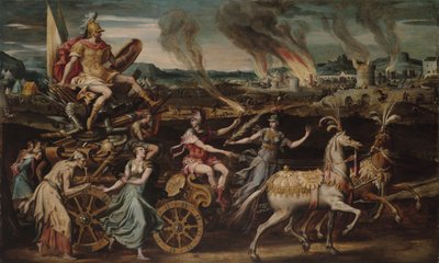 The Triumph of Mars by Antoine Caron